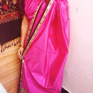 Beautiful Pink Saree