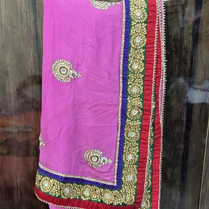 Purple Heavy Designer Saree