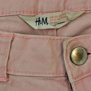 Girls H&M Pink Denim Shorts