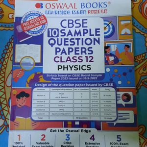 Class 12 Physics Sample Paper