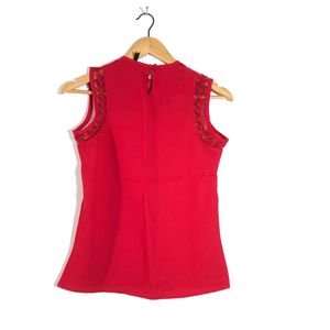 Red Casual Top(Women’s)