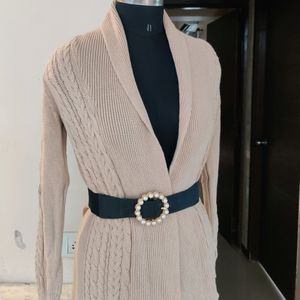 Mango Woolen Jacket Cardigan