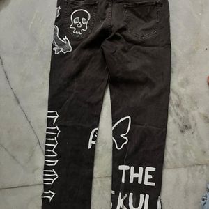 Handpainted Custom Jeans