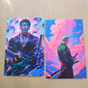 Roronoa Zoro Poster. One Piece. Anime Wall Decor