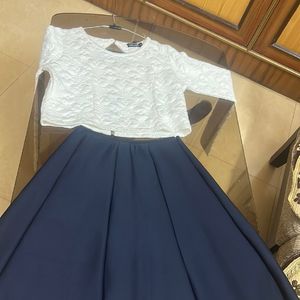 Top And Skirt Set