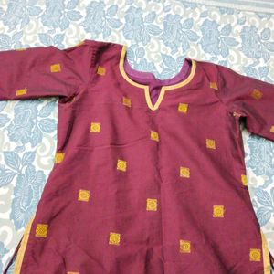 A-line Kurta.