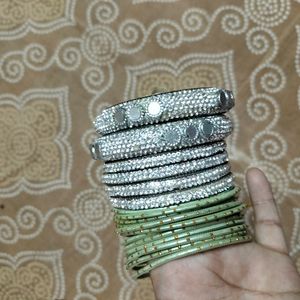 Lhenga Choli Dupatta With Free Matching Bangles