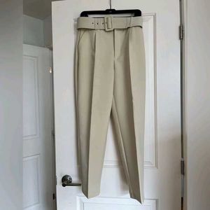 ZARA BELTED PANTS