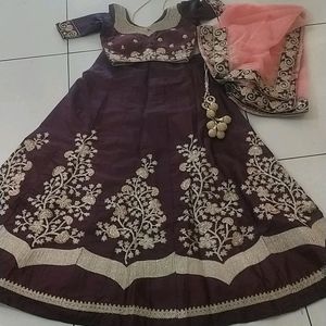 Bridal Lehenga Choli With Dupatta 💜