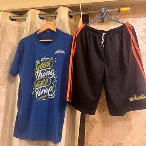 Set Of T-shirt And Shorts