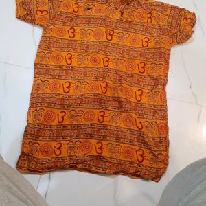 Mens Om Kurta