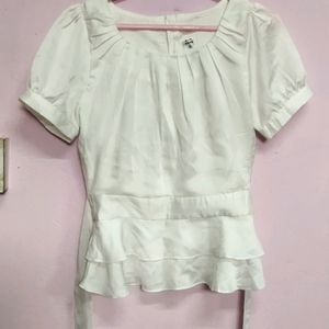 Korean Formal White top