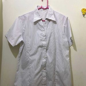 Striped Casual Wear Shirt For Women