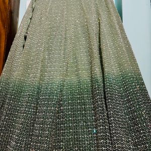 17k Last  Pastel Shaded Green  Designer Lehenga