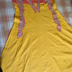 Daily Wear kurti - Mustard Yellow