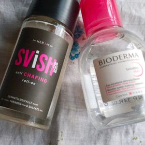 Svish Roll-on&Bioderma Makeup Remover