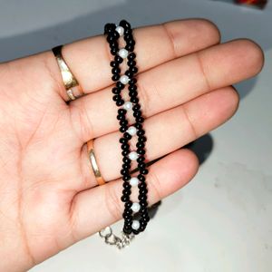 Black Seed Bead Bracelet