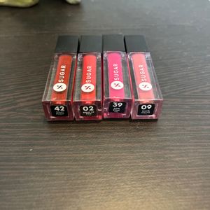 Sugar Matte Liquid Lipstick Minis