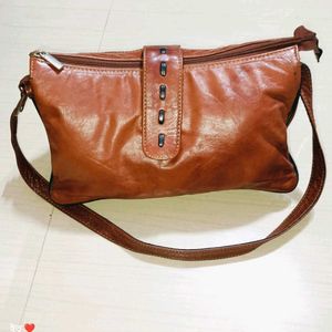 Genuine Leather Hand Bag