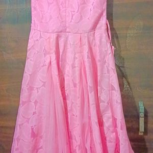 Pink Barbie Dress For Parties And Birthdays