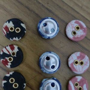 Kurti/Kurta Buttons Total: 9 Pieces