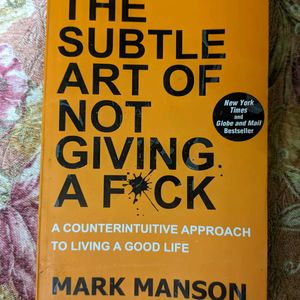 The Subtle Art Of Not Giving A f*ck