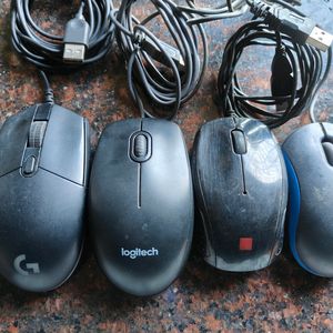 Logitech G102 Lightsync mouse And 3 More Mous