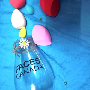 Faces Canada 6 Makeup Blenders With Jar