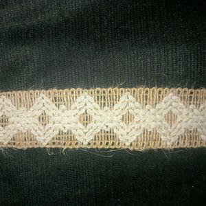 4 Meter Brown Jute Lace