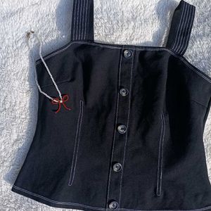 Clearance Sale! Square Neck Corset Type Tank Top