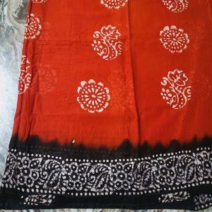 Mul Mu Cotton Saree