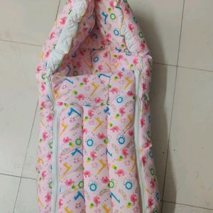 3 in 1 Baby Bed  Sleeping Bag & Carry Nest Cotton