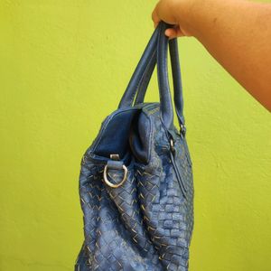 Blue Women Handbag