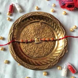 Shiv Ji Rudraksh Rakhi Set Of 2 Pcs