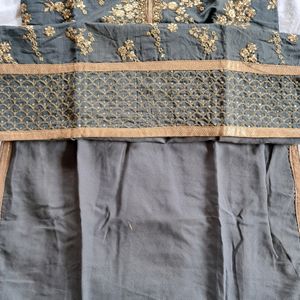 Hand Embroidery Kurti With DUPATTA