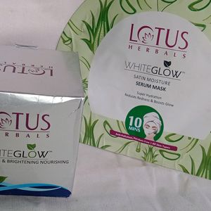 Lotus cream Free Any Products