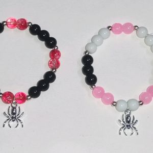 Hello Kitty And Spider Man Bracelets