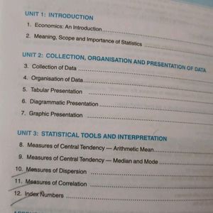 Statistics For Economics class 11 ( Sandeep Garg )