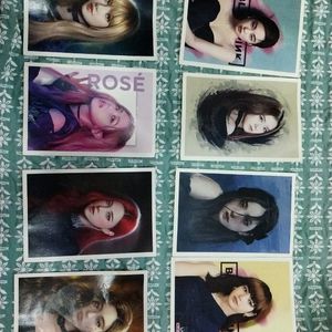 Black Pink Photo Cards 🖤💗