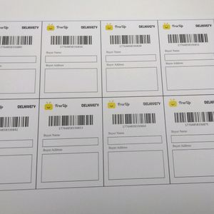 40 Pieces Non Sticky FreeUp Shipping Labels