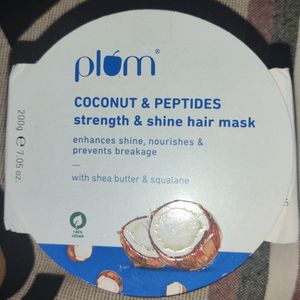 PLUM COCONUT & PEPTIDES STRENGTH & SHINE HAIR MASK