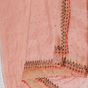 Women Festival Embellished Organza Saree