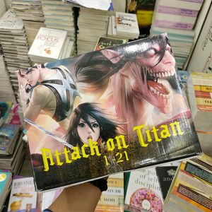 Attack On Titan Box Set Manga/books