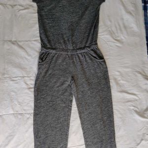 Gray Jumpsuit