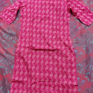 New Pink Kurta S