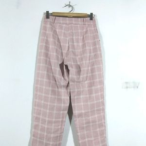 Pink Checks Trouser (Women's)