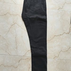 Red Tape Black Denim For Men