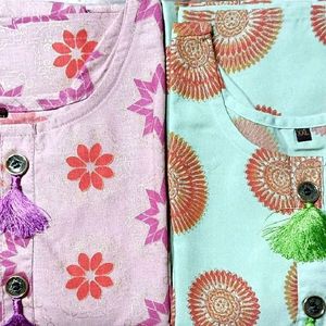 Combo Of 2  New Kurti