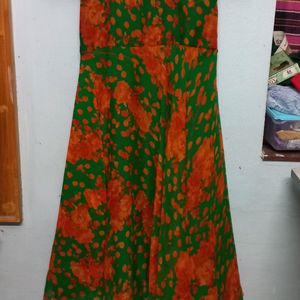 umbrella floral kurti