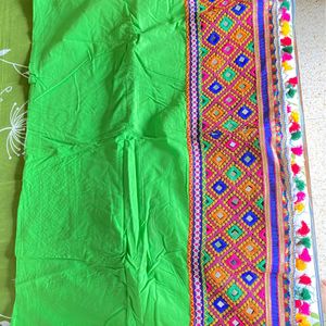 Women’s Red Green Navratri Chaniya Choli With Read